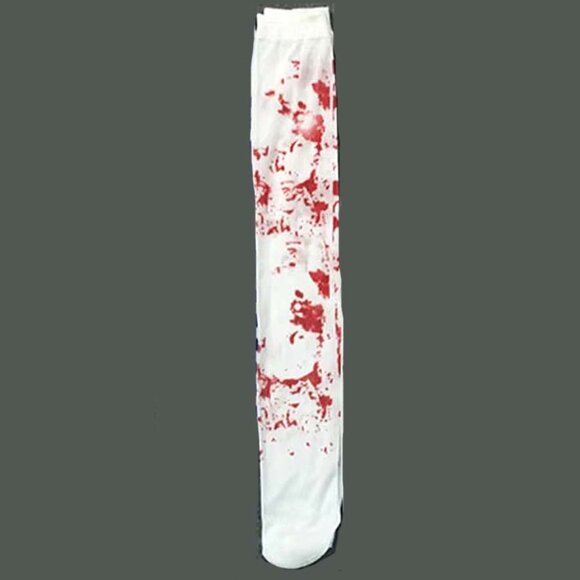 Zombie Blood Thigh Highs Womens One Size OS Costume Accessory Hosiery - Picture 6 of 7